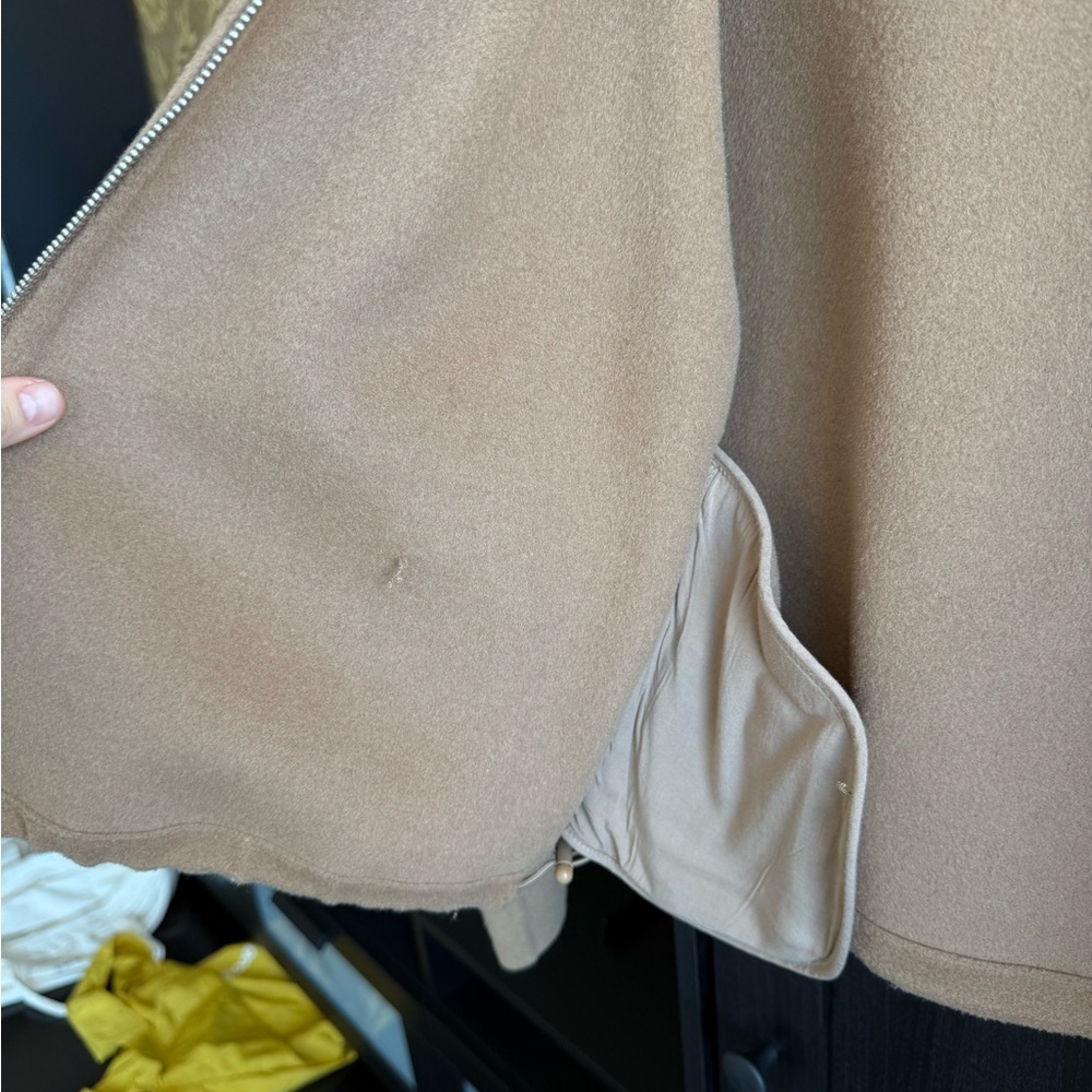 Massimo Dutti Wool Blend jacket with zip up - Picture 4 of 11